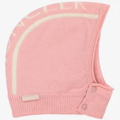 Girls Pink Wool Balaclava