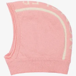 Girls Pink Wool Balaclava