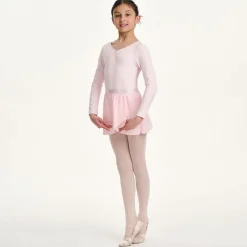 Girls Pink Wrap Skirt