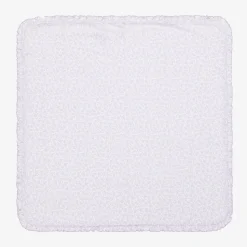 Girls Purple Cotton Summer Gardens Blanket (73cm)