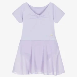 Girls Purple Leotard Dress