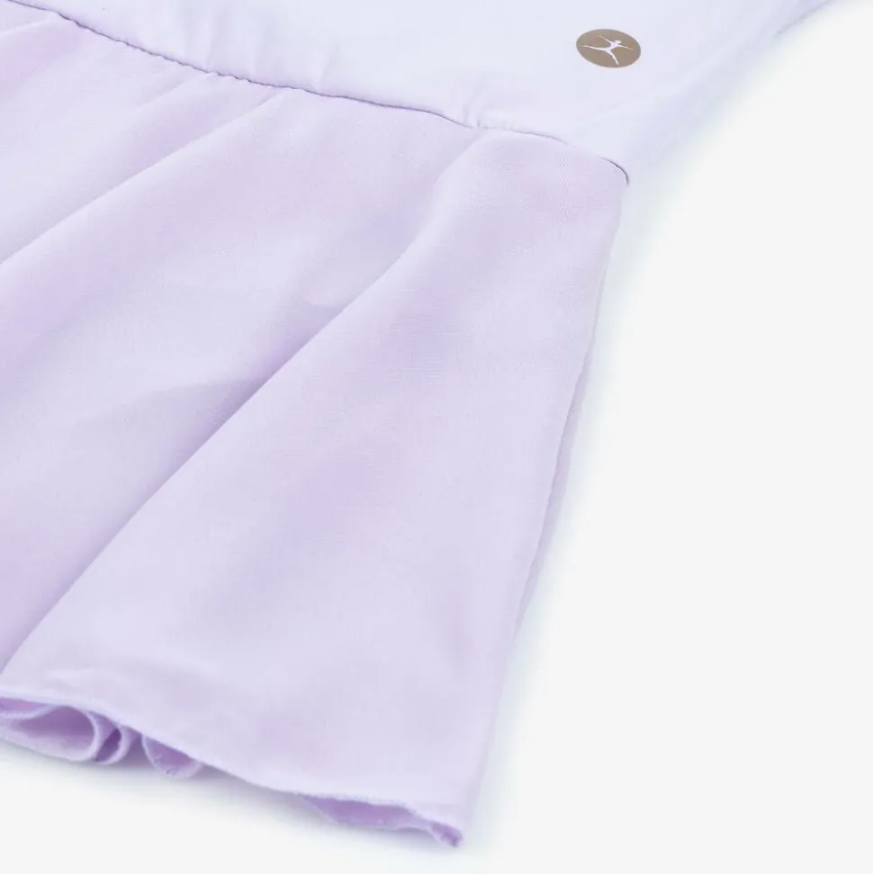 Girls Purple Leotard Dress