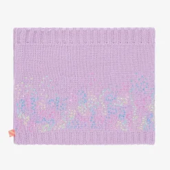 Girls Purple Sequin Snood