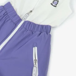 Girls Purple Sparkle The Unicorn Ski Pants