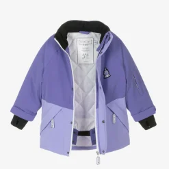 Girls Purple Sparkle The Unicorn Ski Jacket