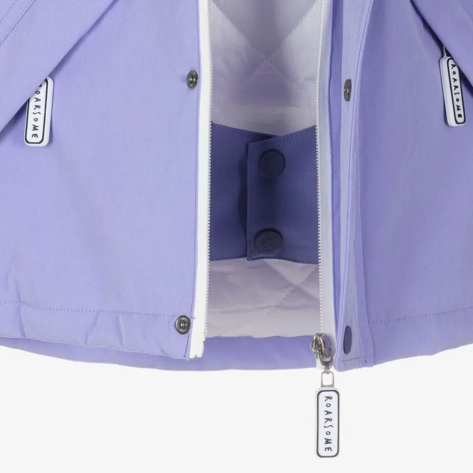 Girls Purple Sparkle The Unicorn Ski Jacket