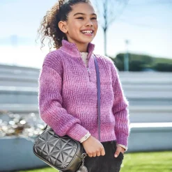 Girls Purple Sweater