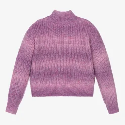 Girls Purple Sweater