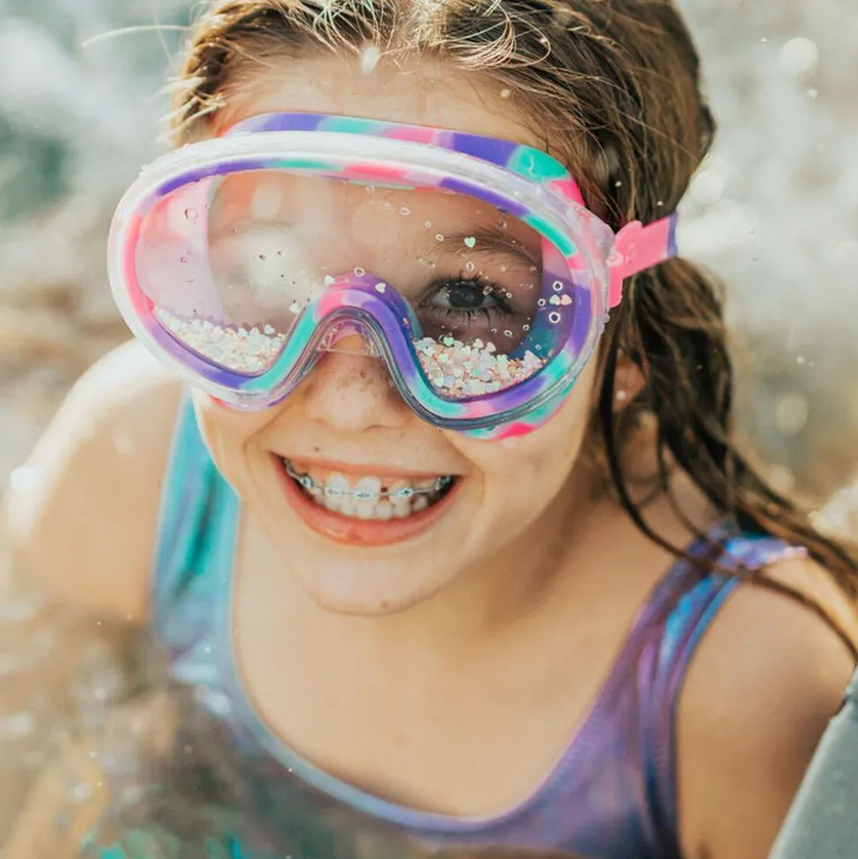 Girls Purple Swimming Mask