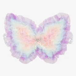 Girls Purple Tulle Fairy Wings