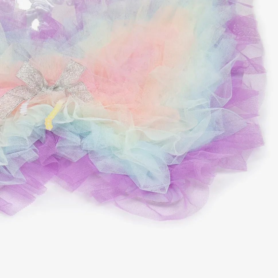 Girls Purple Tulle Fairy Wings