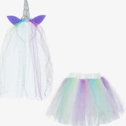 Girls Purple Unicorn Costume