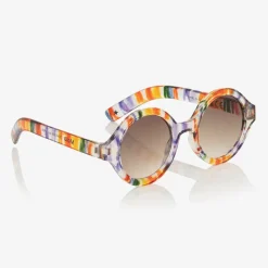 Girls Rainbow Stripe Sunglasses (UVA/UVB)