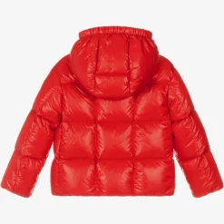 Girls Red Down Padded Parana Jacket