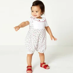 Girls Red Leather Sandals