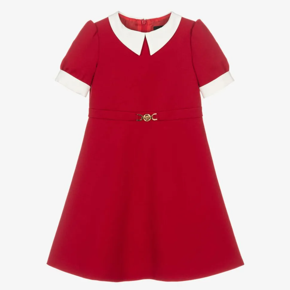 Girls Red Milano Jersey Dress