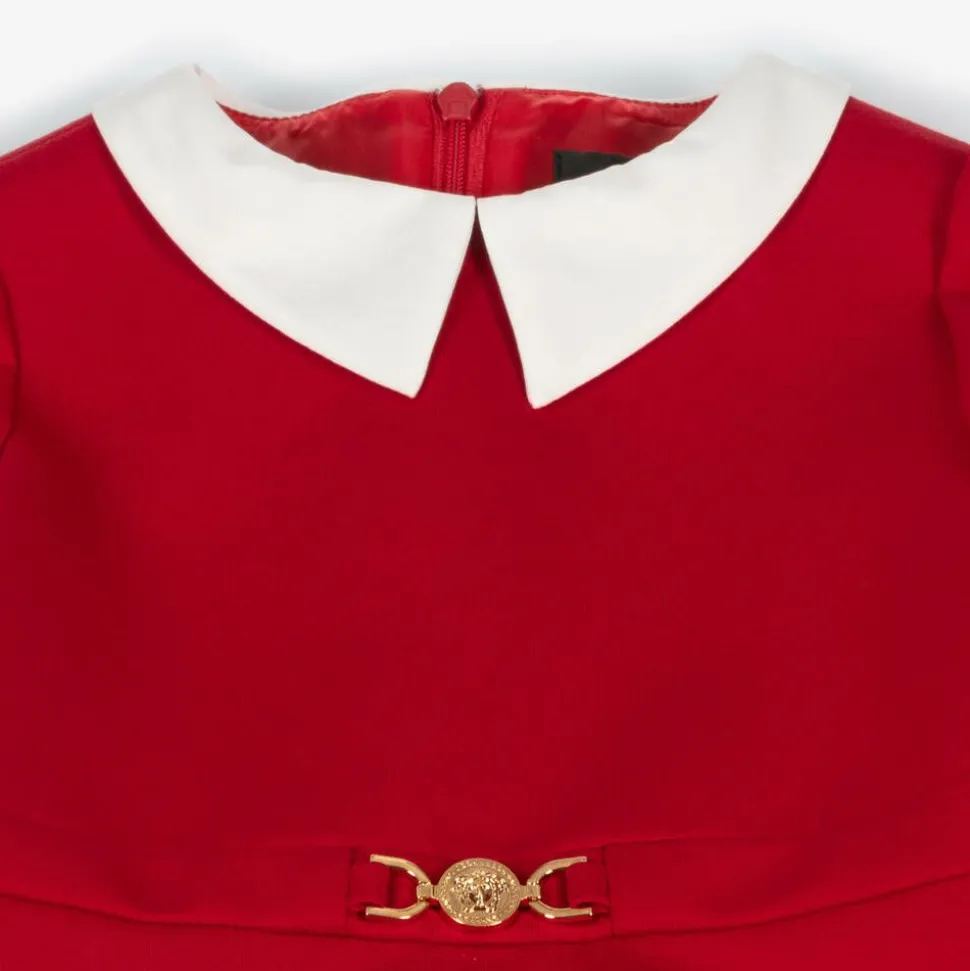 Girls Red Milano Jersey Dress