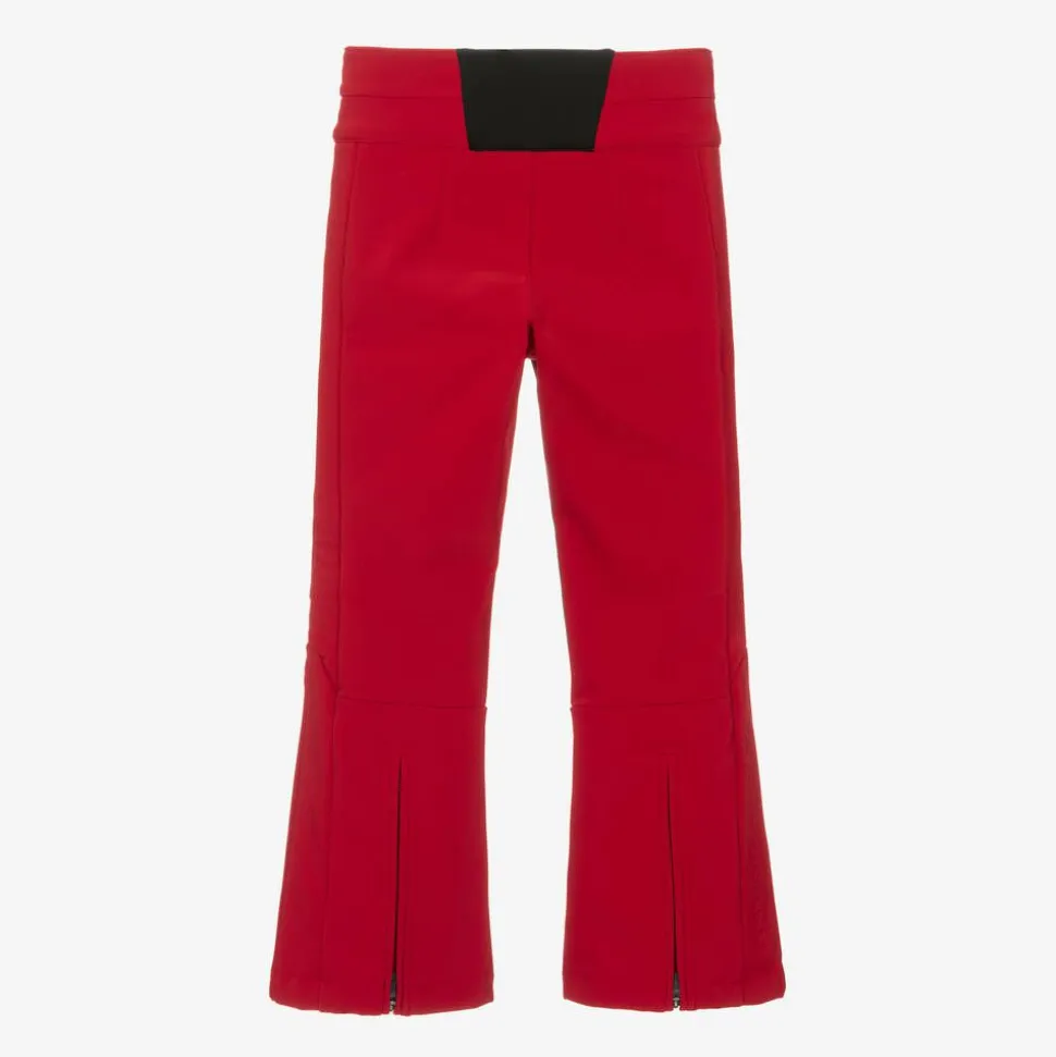 Girls Red Ski Trousers