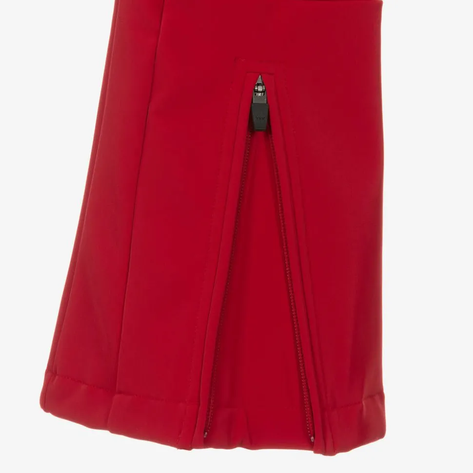 Girls Red Ski Trousers