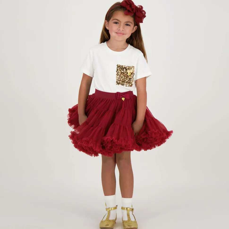 Girls Red Tutu Skirt