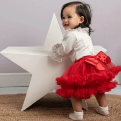 Girls Red Tutu Skirt