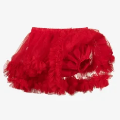 Girls Red Tutu Skirt