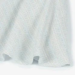 Girls Sparkly Blue Tweed Dress