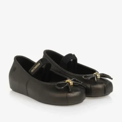 Girls Sparkly Brown Jelly Shoes