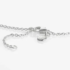 Girls Sterling Silver & Gold Heart Necklace