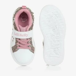 Girls White Bracelet Trainers