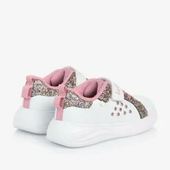 Girls White Bracelet Trainers
