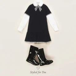 Girls White Cotton Blouse