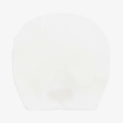 Girls White Jersey Turban