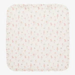 Girls White Supima Cotton Opera Blanket (82cm)