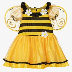 Girls Yellow Little Bee Costume