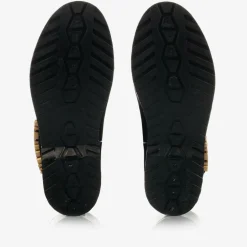 Glossy Black Rain Boots