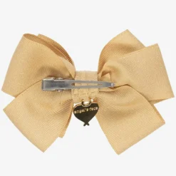 Gold Bow Hair Clip (11cm)
