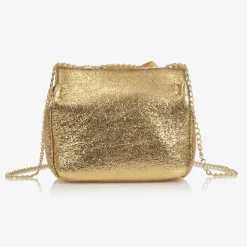 Gold Bow Handbag (17cm)