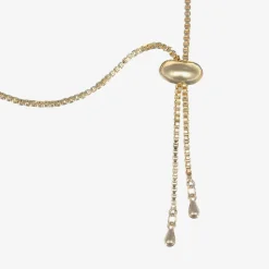 Gold Clover Discs Bracelet