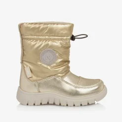 Gold Waterproof Snow Boots