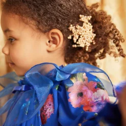 Golden Pearl Hair Clip (9cm)