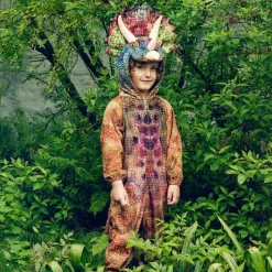 Green & Brown Dinosaur Costume