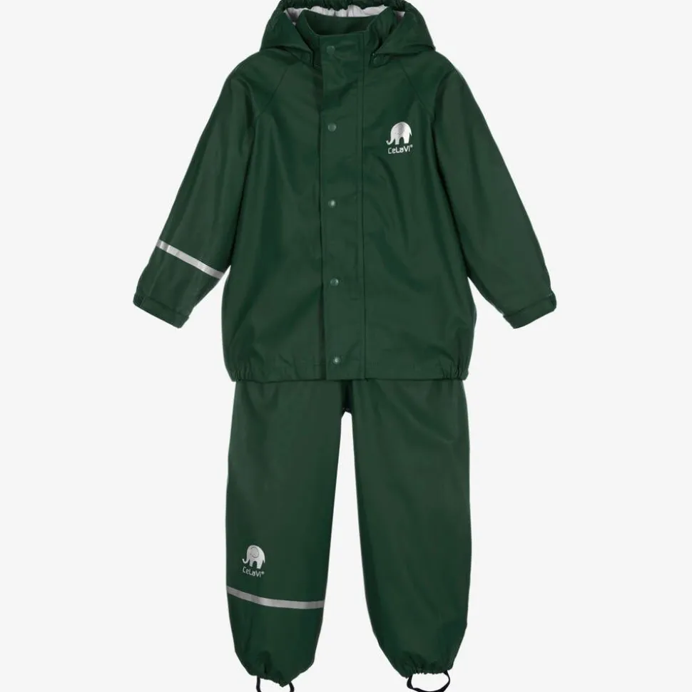 Green 2 Piece Rainsuit