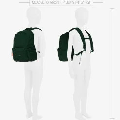 Green Canvas Backpack (37cm)