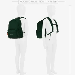 Green Canvas Backpack (37cm)