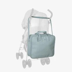 Green Faux Leather Suitcase (44cm)