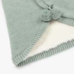 Green Knitted Baby Nest (63cm)