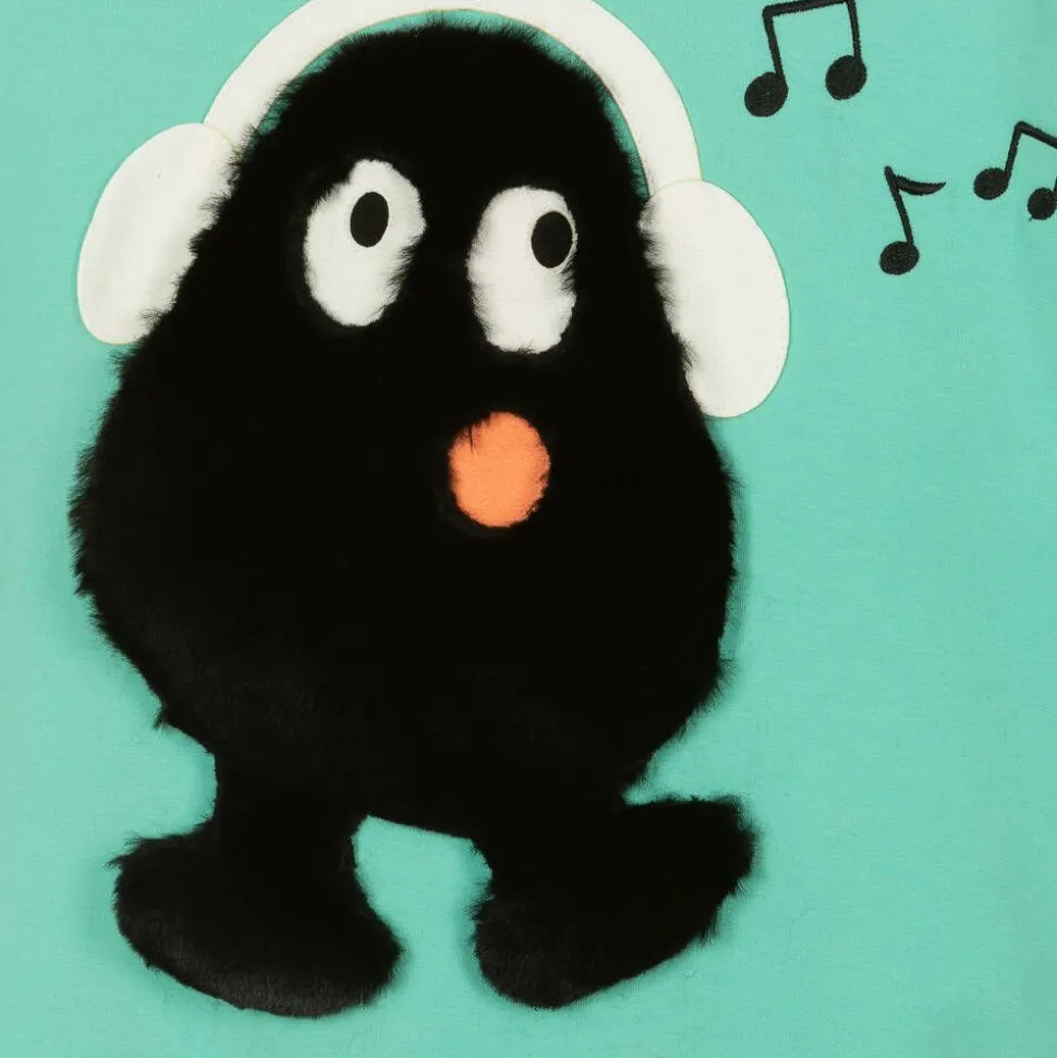 Green Organic Cotton Monster Hoodie