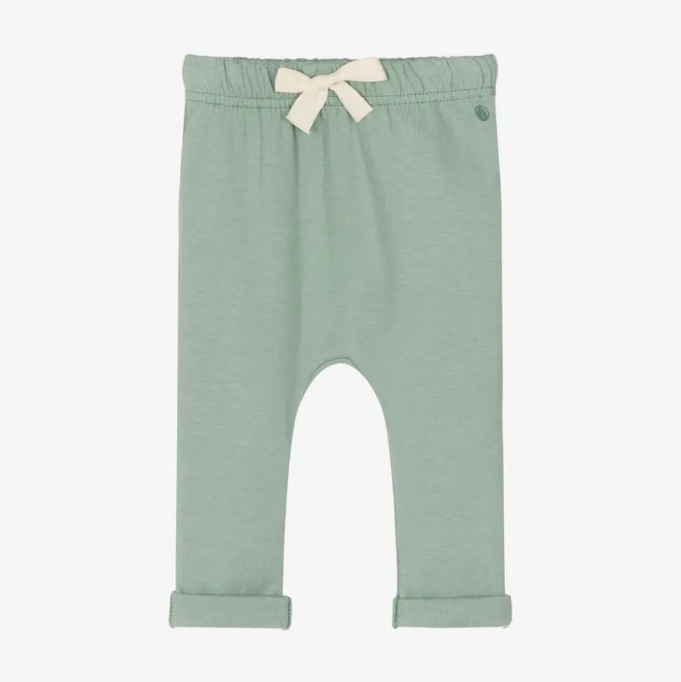 Green Organic Cotton Trousers