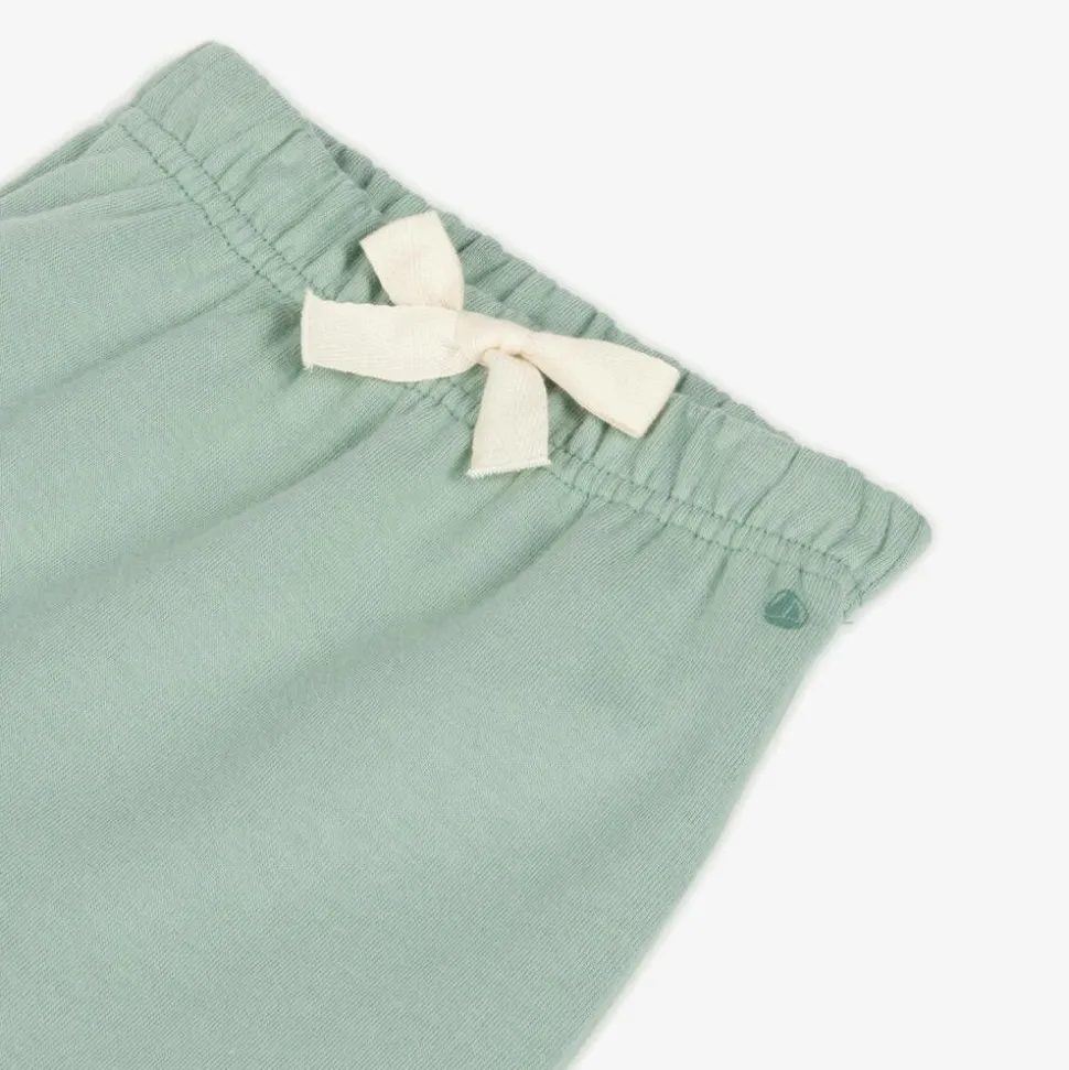 Green Organic Cotton Trousers